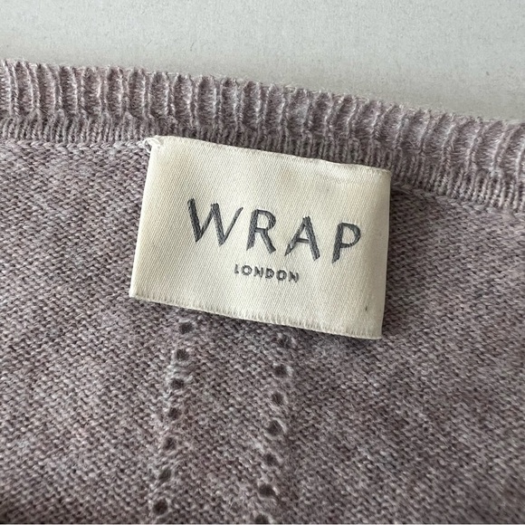 Wrap London Cashmere Sweater Boho Romantic size 10 - Picture 2 of 3